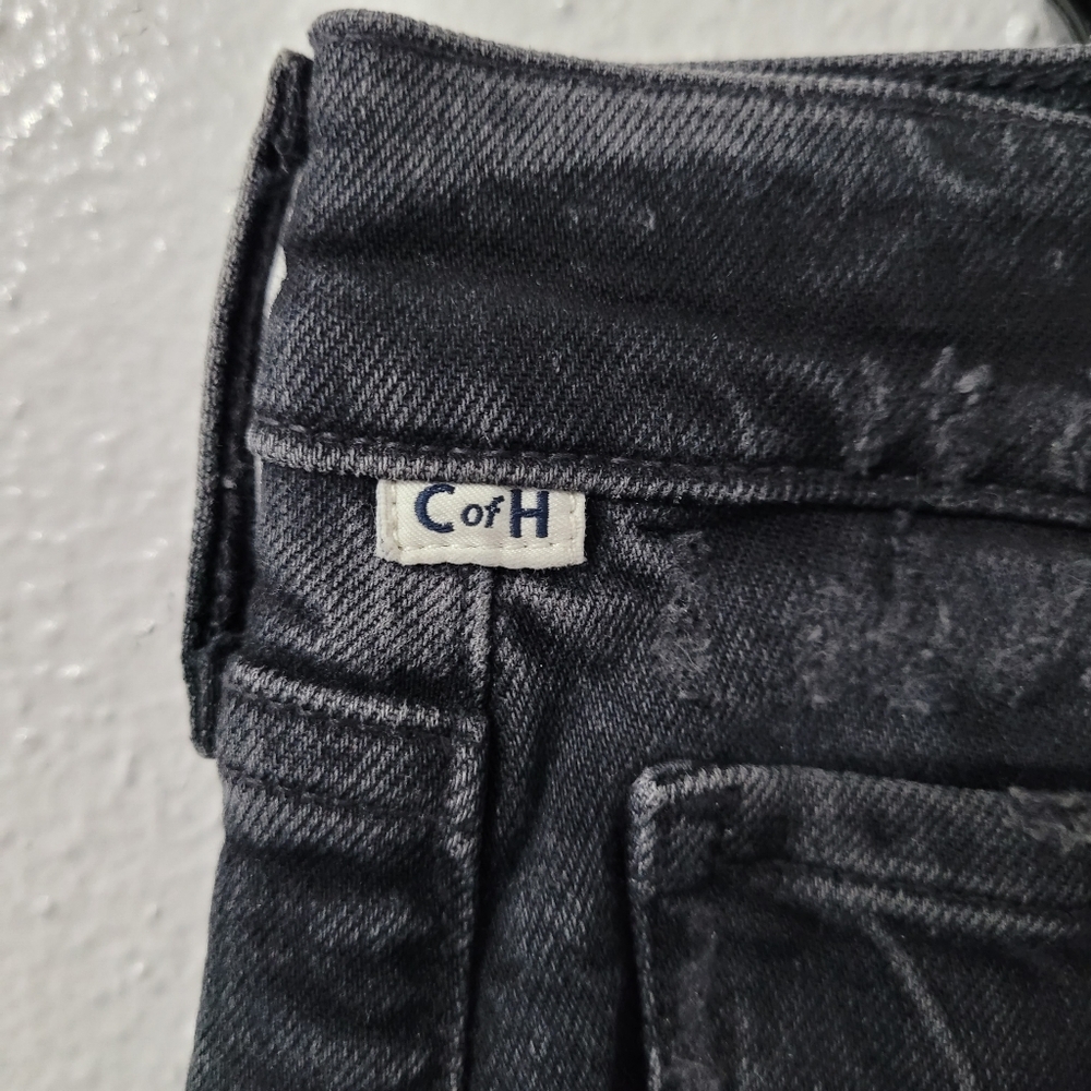 Citizens of Humanity Ella Mid Rise Slim Crop Jeans in Black Size 29 - Picture 3 of 14